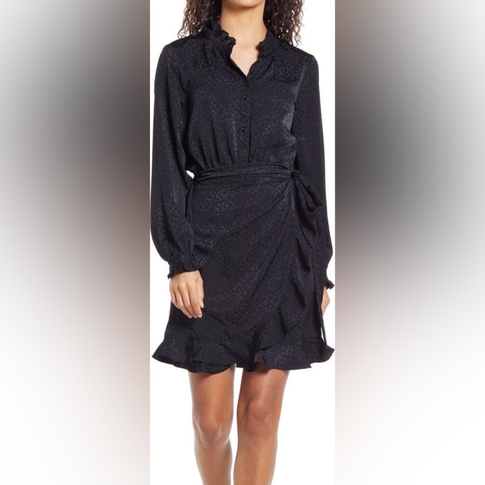 Lily Pulitzer Abriana Long Sleeve Wrap Dress size 00